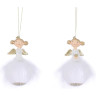 Подвеска ангел HOUSE OF SEASONS, красный, 2 вида, 6*6*11,5 см 85880