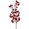 Веточка из красных ягод HOUSE OF SEASONS 33 см 83040